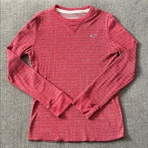 Hollister Striped Long Sleeve Tee Mens